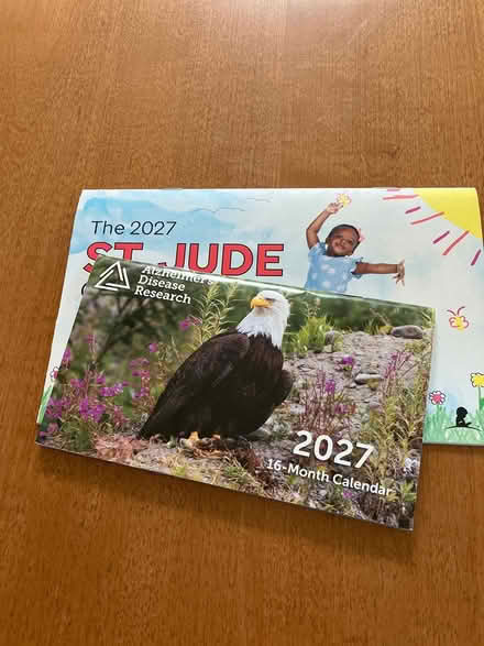 Photo of free Small 2027 calendars (Southwest Ann Arbor) #1