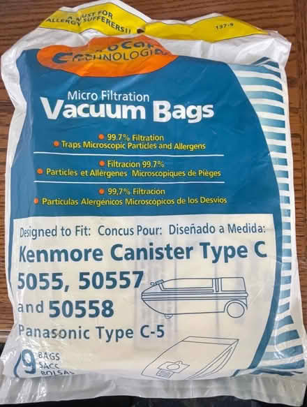 Photo of free Vacuum cleaner filter bags (Webster NY) #1