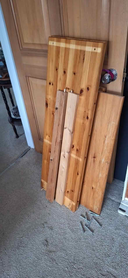 Photo of free Pine shelving (South Green CM11) #2