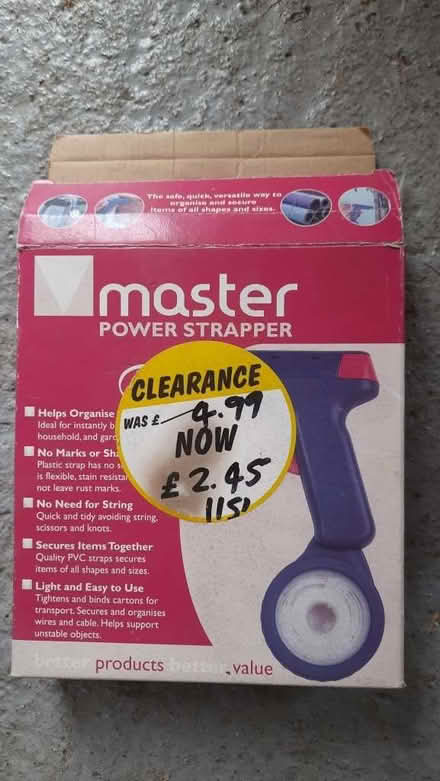 Photo of free Power strapper for parcels (Byfleet KT14) #1