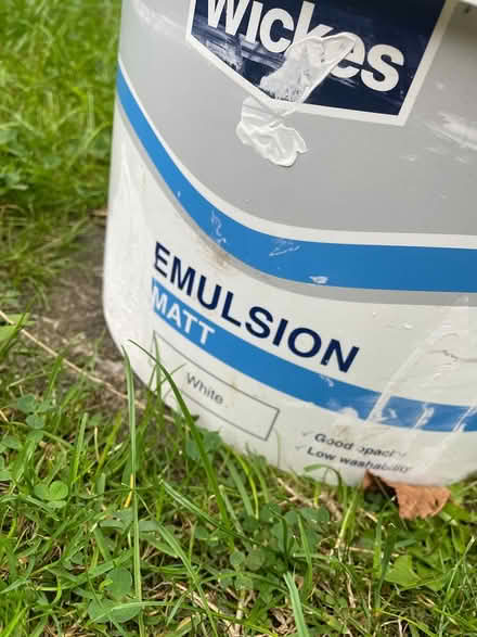 Photo of free White Matt emulsion paint (High Heaton NE7) #1