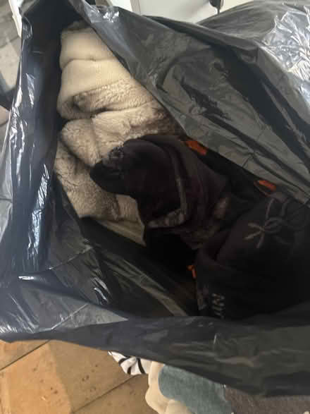 Photo of free Bag of throws and blankets (Heaton chapel) #2