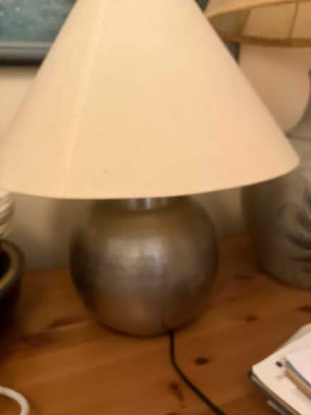 Photo of free Two metal based lamps (Southmoor OX13) #1