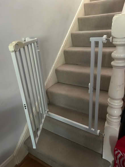 Photo of free Safetots pressure fit child stair gate (Fulham SW6) #3