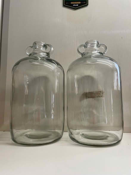 Photo of free Two glass demijohns (Rudford GL2) #1