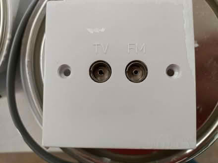 Photo of free TV/FM aerial face plate (Roseacre ME14) #1