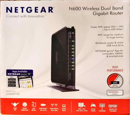 Photo of free etgNetgear N600 WNDR 3700 WIFI (Lansdale Hospital area) #1