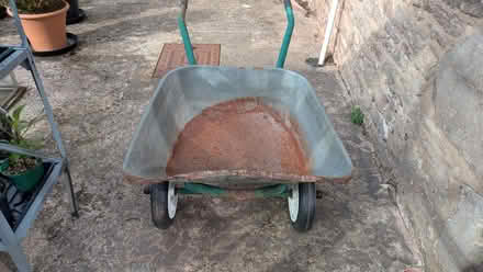 Photo of free Two wheel tipper wheelbarrow (Between Usk and Raglan) #1