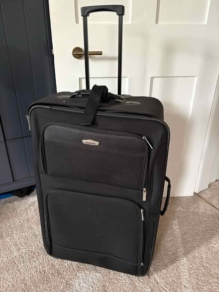Photo of free Large Black Suitcase (Leamington Spa CV32) #2