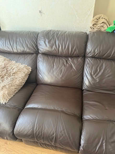 Photo of free Faux Leather sofa (DE15 9rg) #2