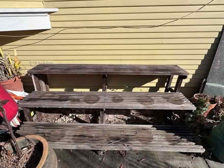 Photo of free Outdoor Plant Shelf (DT North palo alto) #1