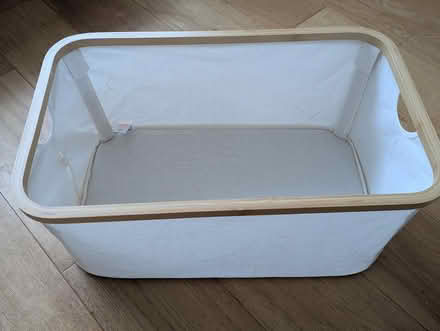 Photo of free Wooden framed fabric storage (Battle RG30) #2
