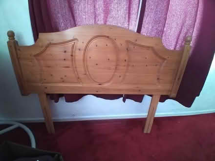 Photo of free Pine head board (Bentilee ST2) #1