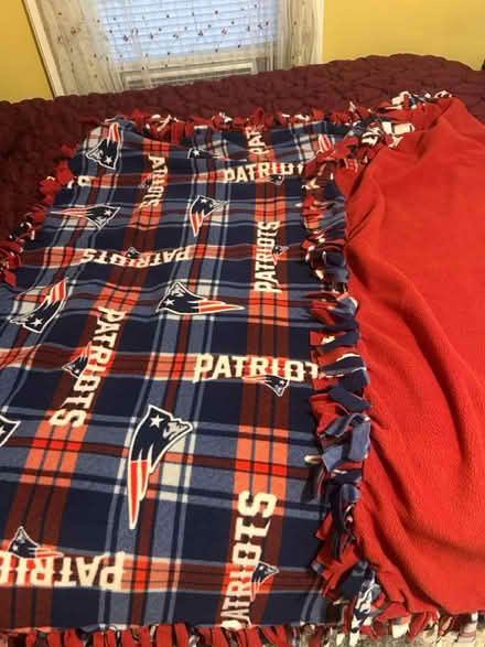 Photo of free New England Patriots blanket (Main Street, Stoneham) #2