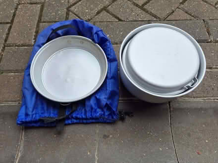 Photo of free Nesting Aluminum Camping Cookware Set with Kettle & Bag (Purley on Thames RG8) #2