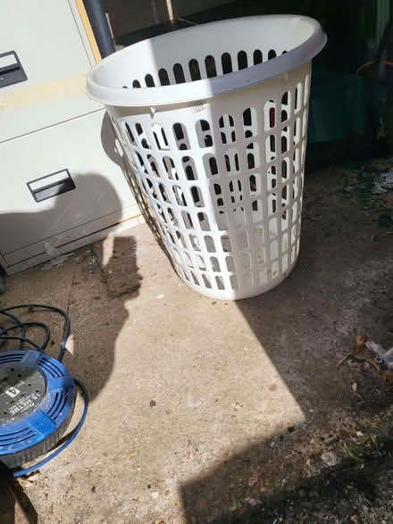 Photo of free Laundry basket (Holywell WD18) #1