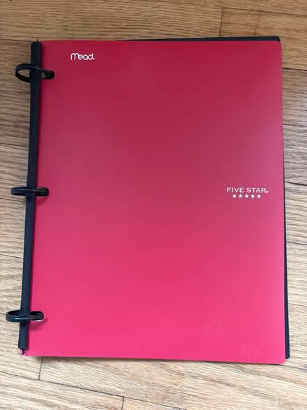 Photo of free Binder (Westfield, NJ) #1