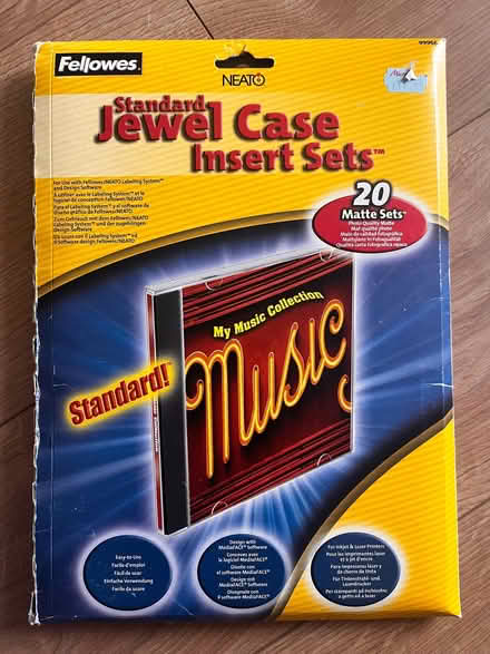 Photo of free Jewel Case inserts and CD labels. (Houndean Bottom BN7) #1