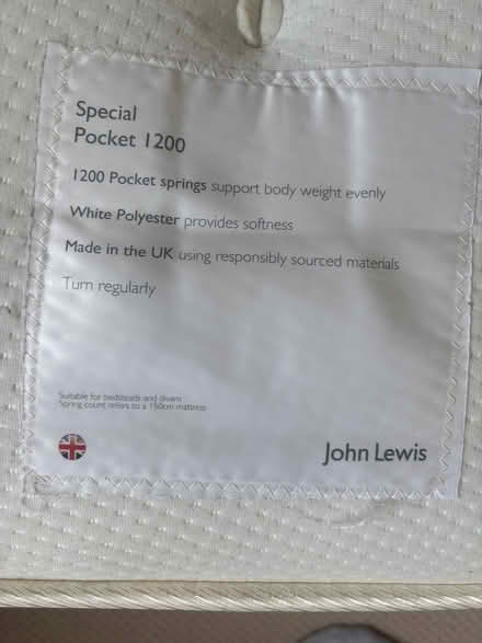 Photo of free Double mattress (Steyning BN44) #2