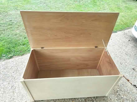 Photo of free Plywood ottoman (Lower Green TN2) #2