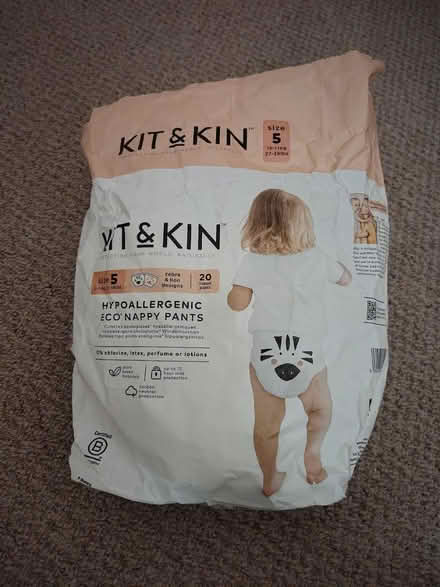 Photo of free Size 5 Kit & Kin Nappy Pants (Ulverston LA12) #2
