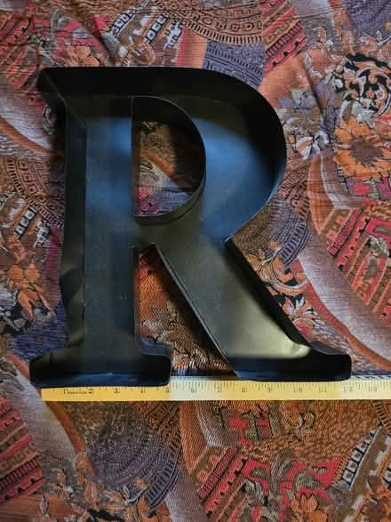 Photo of free Large Letter R (hangs on wall) (West 7th) #3