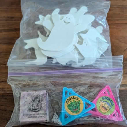 Photo of free Foam Ghosts & Rubber Stamps (Davis Square) #1