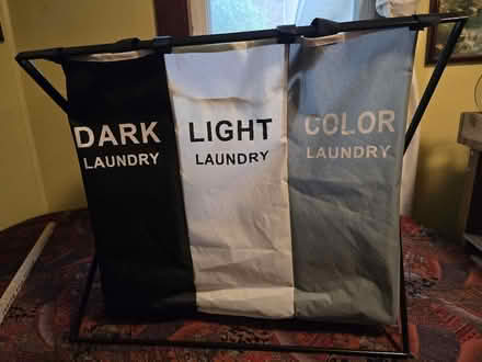 Photo of free Compact Triple Laundry Hamper (West 7th) #1