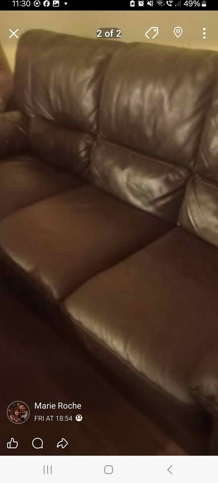 Photo of free 3 seater and 2 seater couch (Newbridge) #1