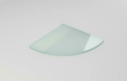 Photo of free New glass corner shelves & fixings (Barnes SW13) #1