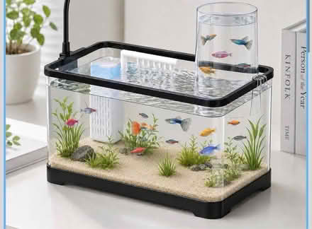 Photo of free 3 Gallon Acrylic Fish Tank (Germantown) #3