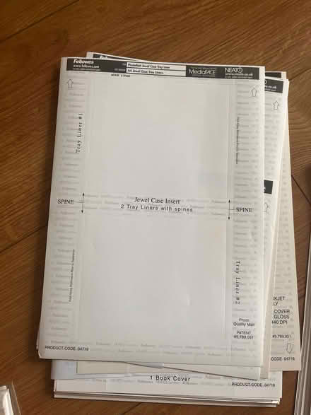 Photo of free Jewel Case inserts and CD labels. (Houndean Bottom BN7) #4