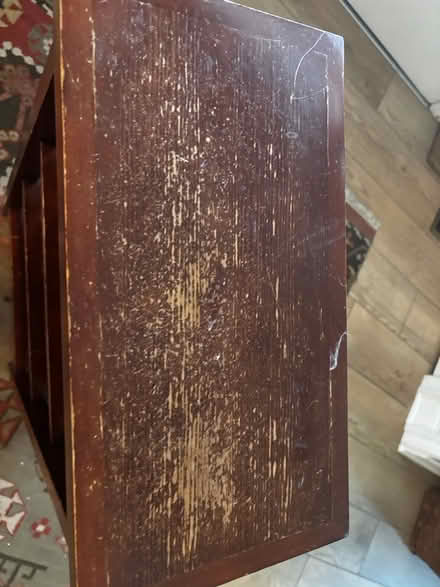 Photo of free Medium height dark wood bookshelf (16th St Heights/Petworth) #2