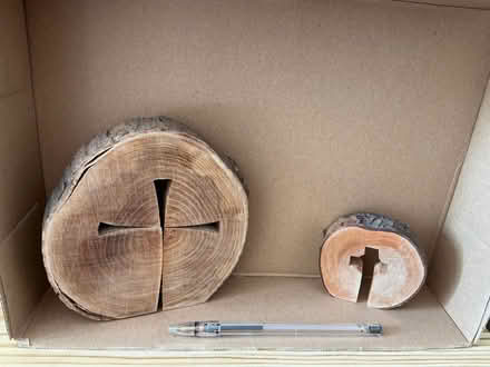 Photo of free Wooden cross ornaments (Walkley S6) #2