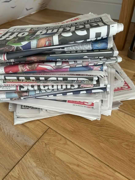 Photo of free Pile of newspapers (Pagham PO21) #1