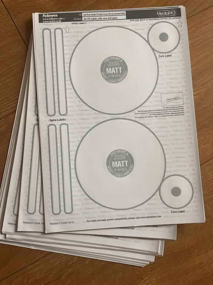 Photo of free Jewel Case inserts and CD labels. (Houndean Bottom BN7) #3