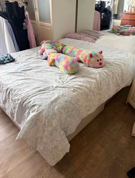 Photo of free Double Storage bed and mattress (SW11 4AD) #2