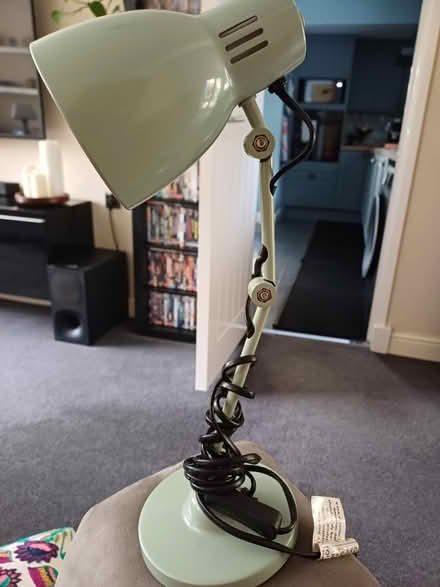 Photo of free Desk lamp (LS16 Ireland wood) #2