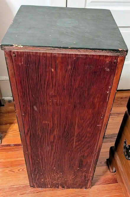 Photo of free storage chest looking for new paint (Anna st in Teaneck) #1