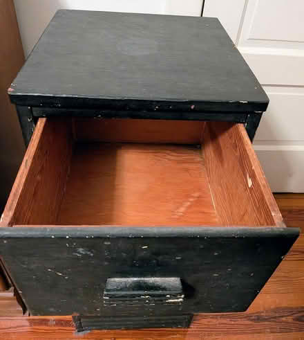 Photo of free storage chest looking for new paint (Anna st in Teaneck) #2