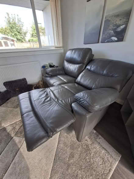 Photo of free Grey Leather Electric Recliner (East Kilbride) #3