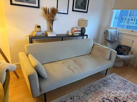 Photo of free Sofa bed beige (Kentish Town NW5) #1