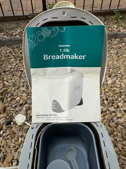 Photo of free 1.5lb Breadmaker with Instructions (Iver Heath SL0) #2