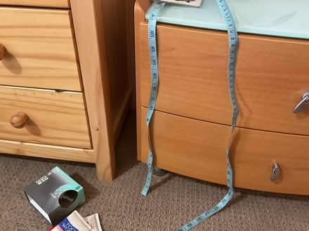 Photo of free 2 bedside tables (Barrowfield G40) #2