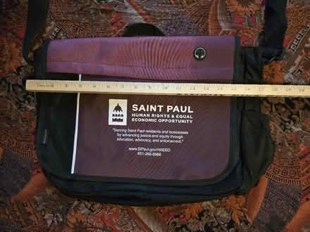 Photo of free Maroon Messenger Bag (West 7th) #2