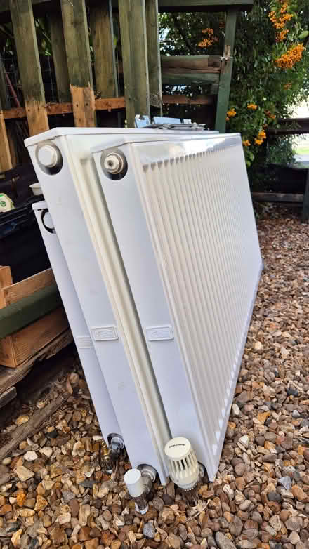 Photo of free Radiators with valves and brackets (Trumpington Ward CB2) #1