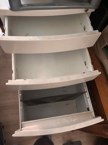 Photo of free 2 x metal pedestal desk drawers (West Kingsdown TN15) #3