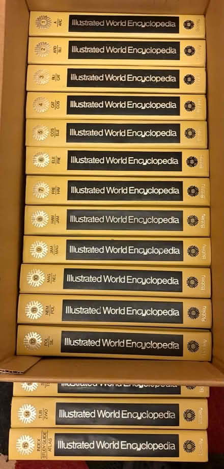 Photo of free 15 volume encyclopedia (Highland Park, NJ) #1