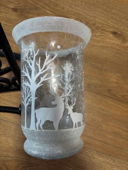 Photo of free Reindeer hurricane candle holder (Poplars SG2) #1
