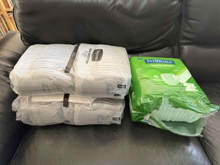 Photo of free XXL adult diapers (Sunnyvale near Raynor Park.) #1